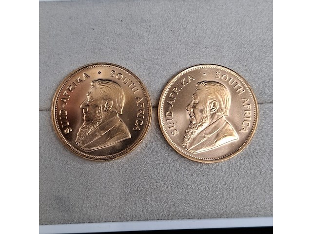 4x gouden munt, south africa, krugerrand, 1983 - afbeelding 3 van  5