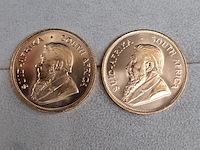 4x gouden munt, south africa, krugerrand, 1983 - afbeelding 3 van  5