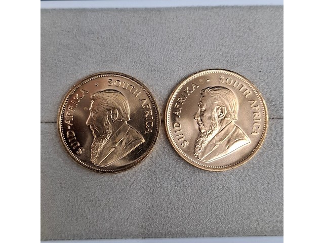 4x gouden munt, south africa, krugerrand, 1983 - afbeelding 5 van  5