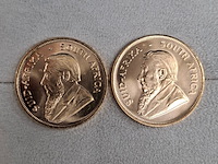 4x gouden munt, south africa, krugerrand, 1983 - afbeelding 5 van  5