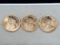 4x gouden munt, south africa, krugerrand, 1983 - afbeelding 4 van  5