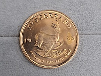 4x gouden munt, south africa, krugerrand, 1983 - afbeelding 2 van  5