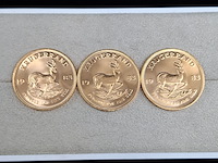 4x gouden munt, south africa, krugerrand, 1983 - afbeelding 4 van  5