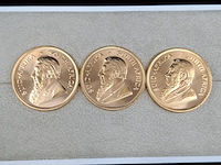 4x gouden munt, south africa, krugerrand, 1983 - afbeelding 5 van  5