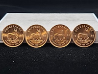 4x gouden munt, south africa, krugerrand