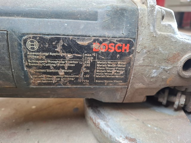 4x haakse slijper en 1x rechte slijper o.a. bosch, elu - afbeelding 6 van  7