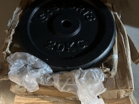 4x halterschijf 20 kg - afbeelding 1 van  3