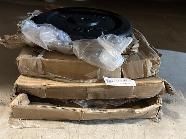 4x halterschijf 20 kg - afbeelding 3 van  3