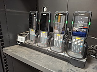 4x handheld met laadstation zebra, mc330l - afbeelding 2 van  5