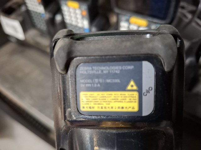 4x handheld met laadstation zebra, mc330l - afbeelding 5 van  5