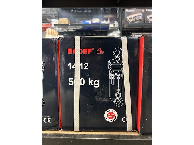 4x handtakel hadef, 14/12 500 kg - afbeelding 2 van  4