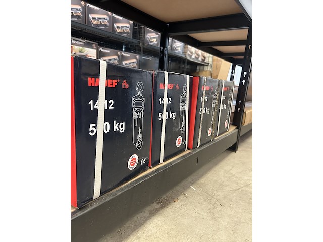 4x handtakel hadef, 14/12 500 kg - afbeelding 4 van  4