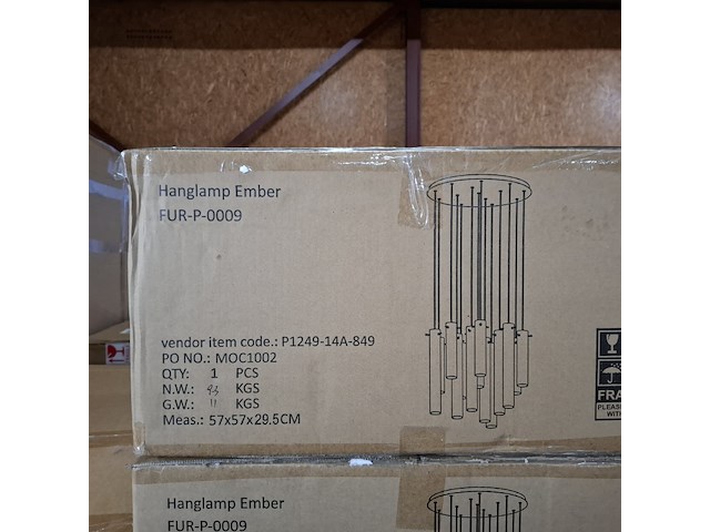 4x hanglamp, furniqs, ember - afbeelding 3 van  3