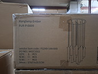 4x hanglamp, furniqs, ember - afbeelding 3 van  3