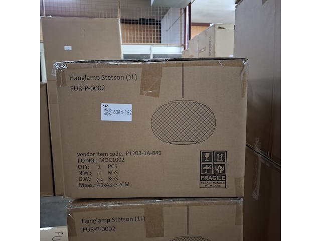 4x hanglamp, furniqs, stetson - afbeelding 3 van  3