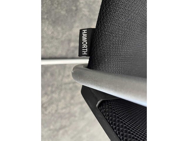 4x haworth - nestelbare vergaderstoel - zwart - afbeelding 1 van  1