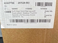 4x hay soft edge 12 - design stoel - dusty green - afbeelding 18 van  22