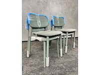 4x hay soft edge 12 - design stoel - dusty green - afbeelding 8 van  15