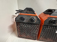 4x heater eurom, ek delta 2000, oranje - afbeelding 2 van  4