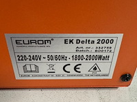 4x heater eurom, ek delta 2000, oranje - afbeelding 3 van  4