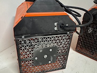 4x heater eurom, ek delta 2000, oranje - afbeelding 4 van  4