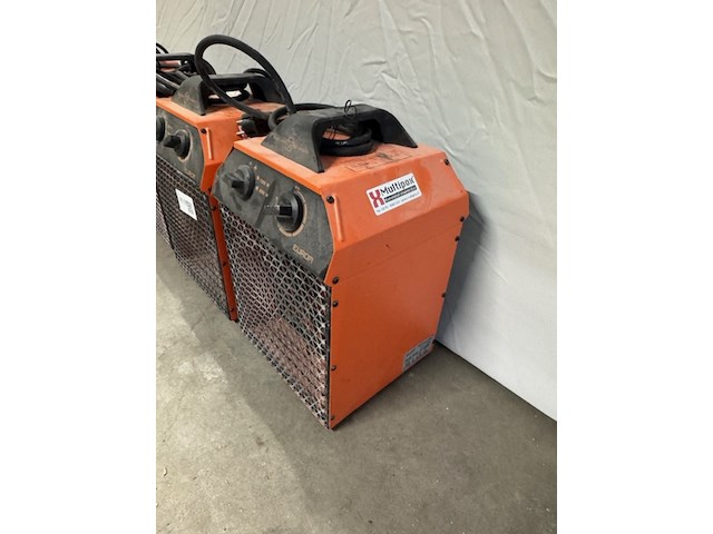 4x heater eurom, ek delta 3000, oranje - afbeelding 2 van  3