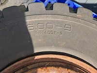 4x heftruckband met velg - afbeelding 3 van  6