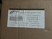 4x high bay light hb1 120w met industriële kap ellipz lighting - afbeelding 4 van  4