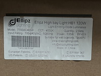 4x high bay light hb1 120w met industriële kap ellipz lighting - afbeelding 3 van  6