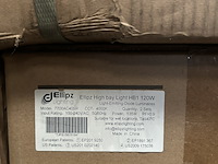 4x high bay light hb1 120w met industriële kap ellipz lighting - afbeelding 3 van  6