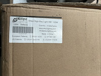 4x high bay light hb1 120w met industriële kap, ellipz lighting - afbeelding 5 van  6