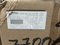 4x high bay light hb1 120w met industriële kap, ellipz lighting - afbeelding 6 van  6