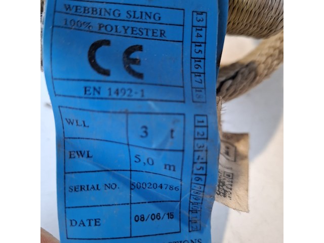 4x hijsband | 5 meter, powertex - afbeelding 3 van  3