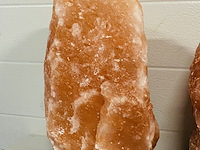 4x himalaya zoutlampen met houten voet - afbeelding 5 van  7