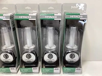 (4x) hitachi ub 18ddl draadloze lamp / lantaarn - led - li-ion - afbeelding 3 van  6