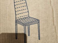 4x hoge witte eetkamerstoelen, ann white - afbeelding 3 van  3