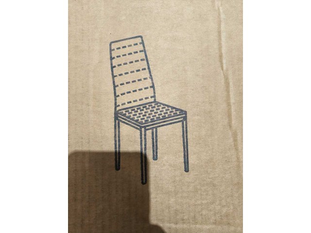 4x hoge witte eetkamerstoelen, ann white - afbeelding 3 van  3