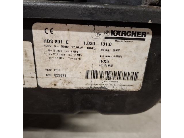 4x hogedrukreiniger karcher en kremer - afbeelding 22 van  24