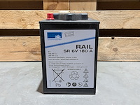4x hoogwaardige onderhoudsvrije gel-accu, sonnenschein, rail sr 6v 180 a, met dryfit®-technologie - afbeelding 5 van  6