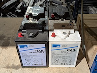 4x hoogwaardige onderhoudsvrije gel-accu, sonnenschein, rail sr 6v 180 a, met dryfit®-technologie - afbeelding 6 van  6