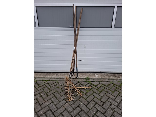 4x hooi/gras hark - afbeelding 1 van  3