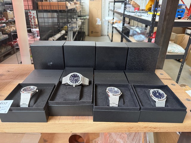 4x horloge paul rich frosted pr88 - afbeelding 1 van  5