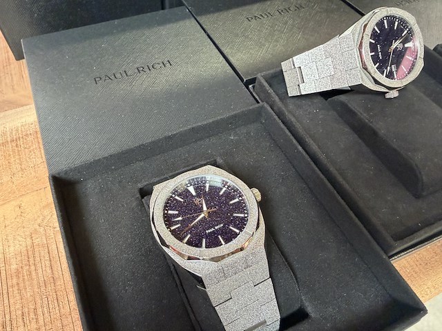 4x horloge paul rich frosted pr88 - afbeelding 5 van  5