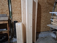 4x houten balk - afbeelding 1 van  4