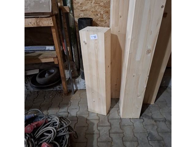 4x houten balk - afbeelding 2 van  4