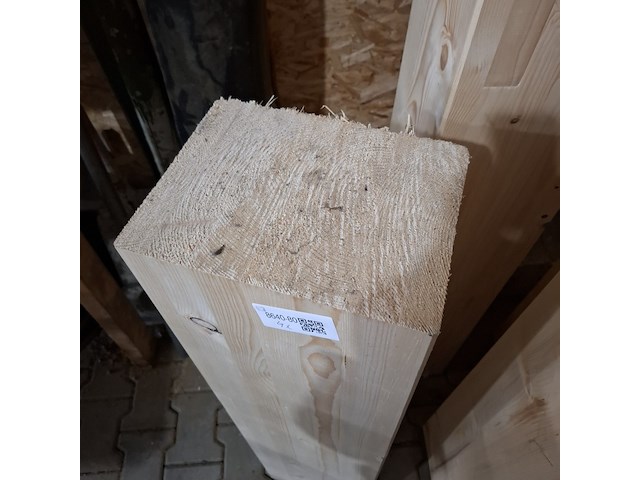 4x houten balk - afbeelding 3 van  4