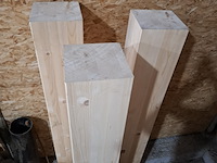 4x houten balk - afbeelding 4 van  4