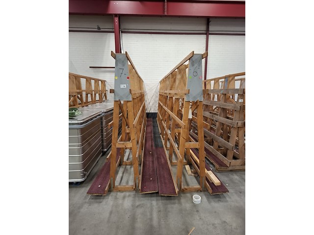 4x houten glasbok - afbeelding 2 van  3