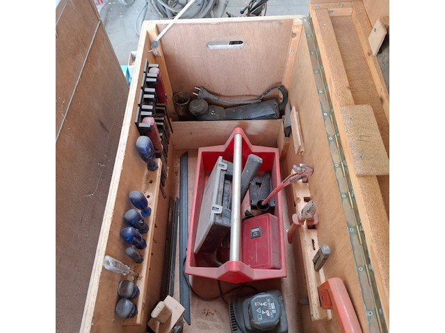 4x houten transportkist met inhoud - afbeelding 8 van  14