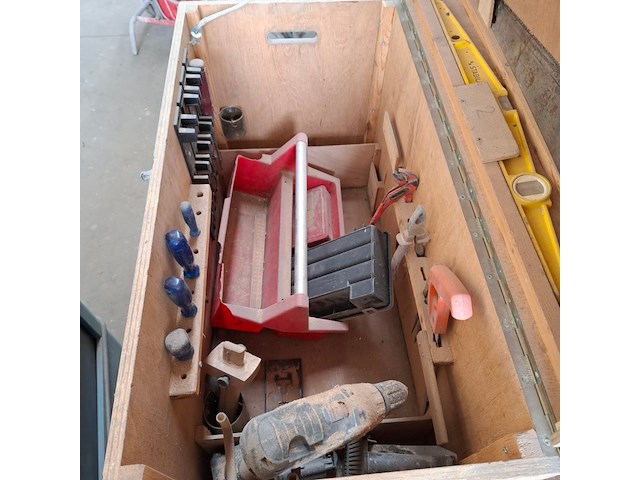 4x houten transportkist met inhoud - afbeelding 10 van  14